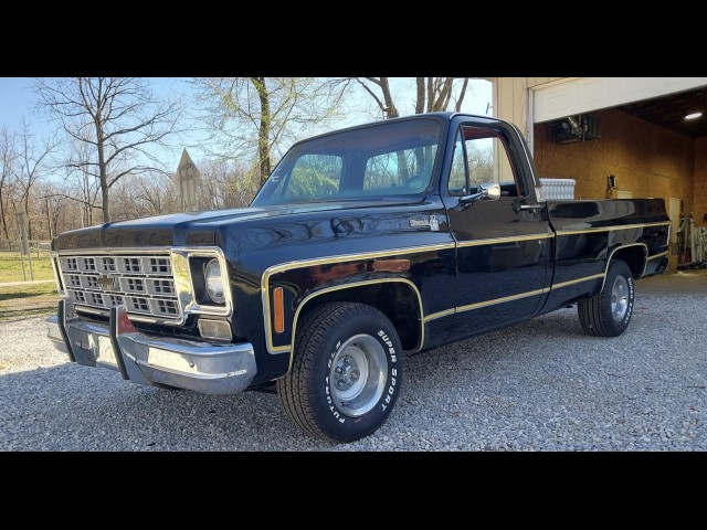 BUY CHEVY SILVERADO  C-10 1977 PICKUP, E-AUCTION AUTOS